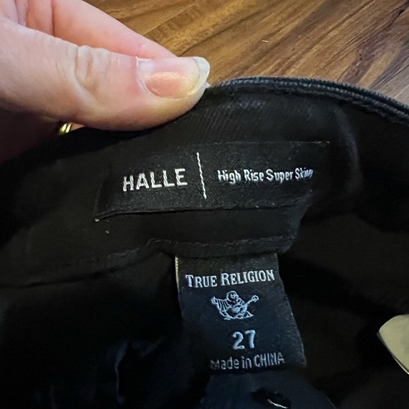 True Religion 27 button fly skinny jeans - Picture 2 of 2